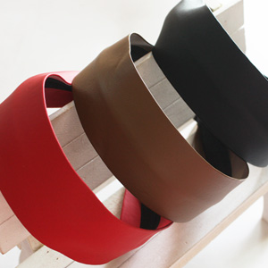 가죽반다나머리띠