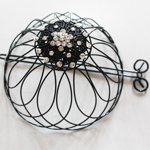 플라워큐빅망핀