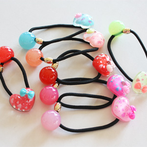 큐빅하트머리방울