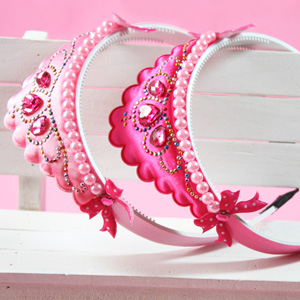 하트티아라머리띠