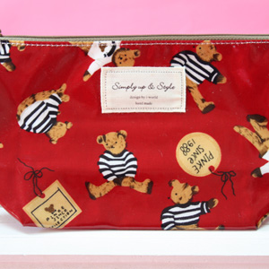 예쁜화장품파우치