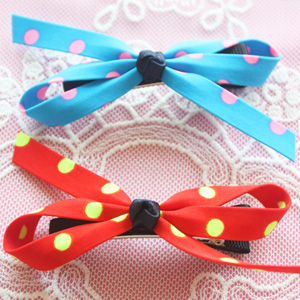 도트리본집게핀