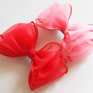 작은쉬폰헤어핀