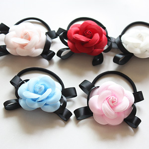 연예인꽃머리끈