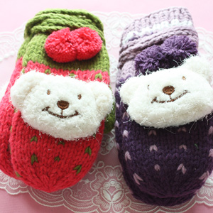 곰돌이벙어리장갑